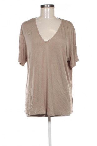 Damski T-shirt H&M, Rozmiar XL, Kolor Beżowy, Cena 34,99 zł