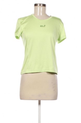 Γυναικείο t-shirt Jack Wolfskin, Μέγεθος S, Χρώμα Πράσινο, Τιμή 16,99 €