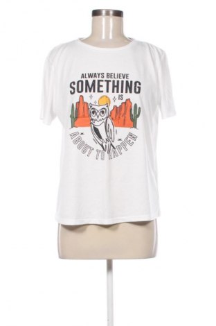 Дамска тениска LCW, Размер L, Цвят Бял, Цена 9,00 €