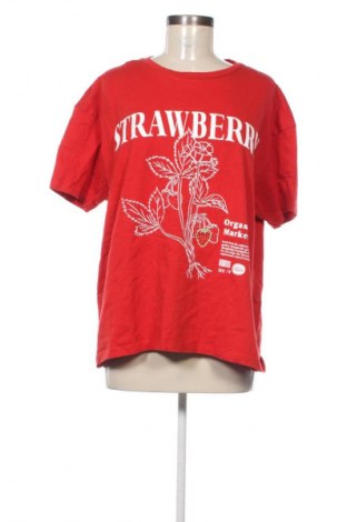 Γυναικείο t-shirt Melting Stockholm, Μέγεθος XL, Χρώμα Κόκκινο, Τιμή 8,99 €