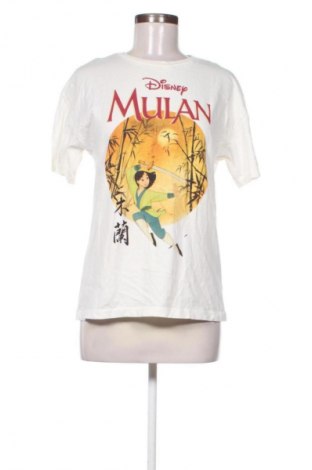 Дамска тениска Pull&Bear, Размер S, Цвят Екрю, Цена 13,43 €