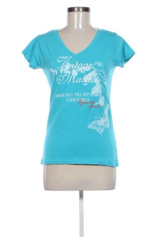 Damen T-Shirt Republic, Größe L, Farbe Blau, Preis € 9,00