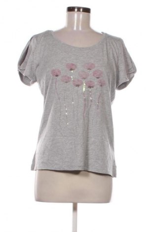 Γυναικείο t-shirt S.Oliver, Μέγεθος M, Χρώμα Γκρί, Τιμή 19,56 €