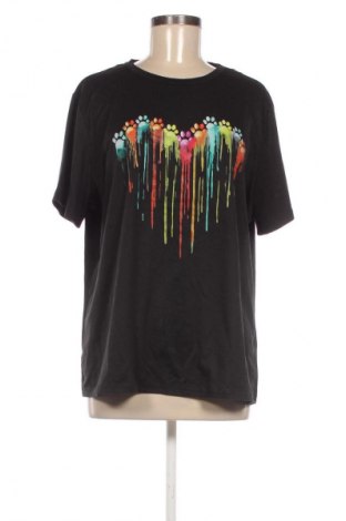 Dámské tričko SHEIN, Velikost XXL, Barva Černá, Cena  283,00 Kč