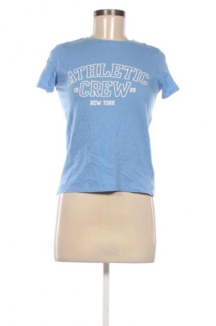 Дамска тениска Sinsay, Размер XXS, Цвят Син, Цена 8,69 €