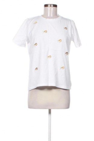 Női póló Sinsay, Méret XS, Szín Fehér, Ár 3 719 Ft