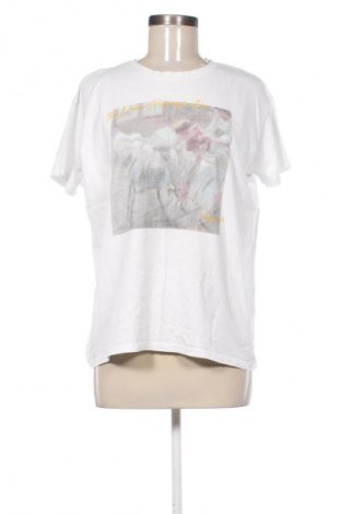 Дамска тениска Sinsay, Размер L, Цвят Бял, Цена 9,00 €