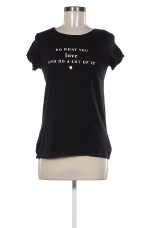 Дамска тениска Terranova, Размер M, Цвят Черен, Цена 9,00 €