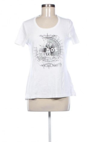 Γυναικείο t-shirt Tom Tailor, Μέγεθος XL, Χρώμα Λευκό, Τιμή 9,21 €