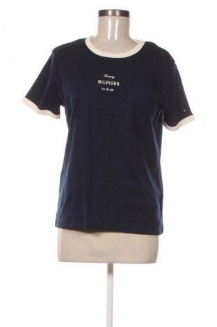 Damski T-shirt Tommy Hilfiger, Rozmiar M, Kolor Niebieski, Cena 269,99 zł