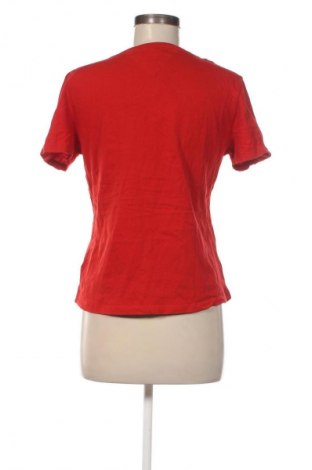 Дамска тениска Tommy Jeans, Размер M, Цвят Червен, Цена 17,38 €