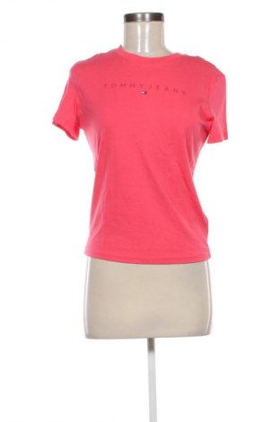 Damen T-Shirt Tommy Jeans, Größe L, Farbe Rosa, Preis € 36,99