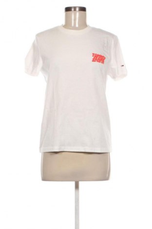 Damen T-Shirt Tommy Jeans, Größe M, Farbe Weiß, Preis 37,99 €