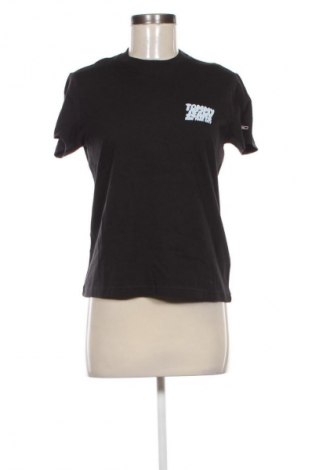 Γυναικείο t-shirt Tommy Jeans, Μέγεθος M, Χρώμα Μαύρο, Τιμή 34,99 €