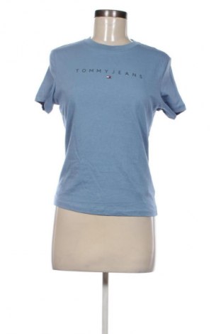 Damski T-shirt Tommy Jeans, Rozmiar L, Kolor Niebieski, Cena 158,99 zł