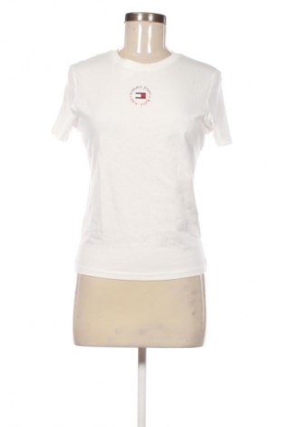 Дамска тениска Tommy Jeans, Размер L, Цвят Бял, Цена 26,58 €