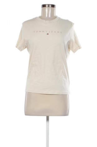 Γυναικείο t-shirt Tommy Jeans, Μέγεθος XL, Χρώμα  Μπέζ, Τιμή 36,99 €, #135747869