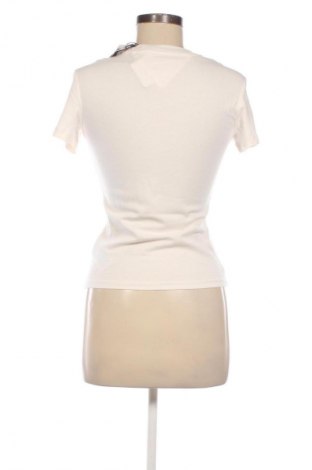 Γυναικείο t-shirt Tommy Jeans, Μέγεθος S, Χρώμα Εκρού, Τιμή 28,99 €