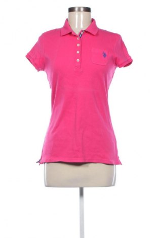 Дамска тениска U.S. Polo Assn., Размер M, Цвят Розов, Цена 20,96 €