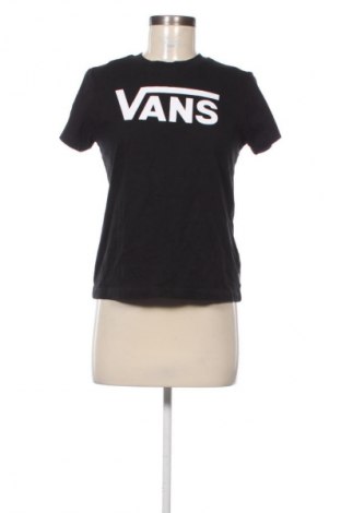 Γυναικείο t-shirt Vans, Μέγεθος S, Χρώμα Μαύρο, Τιμή 11,99 €