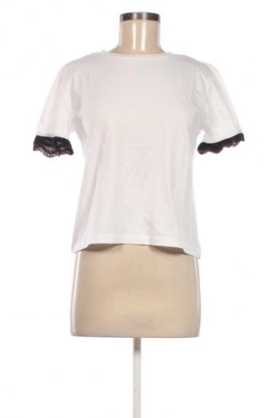 Damen T-Shirt Zara, Größe S, Farbe Weiß, Preis € 7,99