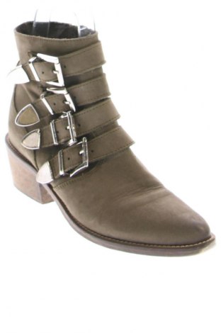 Damskie botki Manfield, Rozmiar 38, Kolor Zielony, Cena 584,99 zł