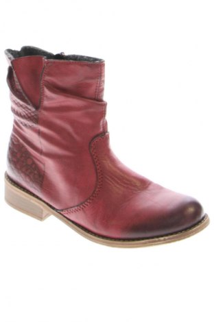 Damskie botki Rieker, Rozmiar 37, Kolor Czerwony, Cena 134,99 zł