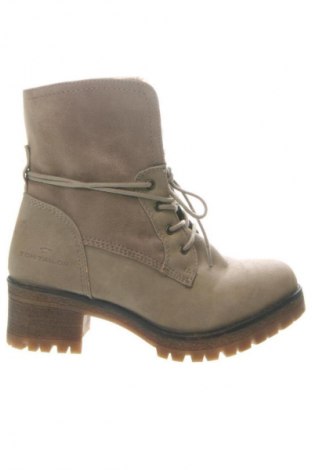 Dámské poltopánky Tom Tailor, Veľkosť 36, Farba Béžová, Cena  28,95 €