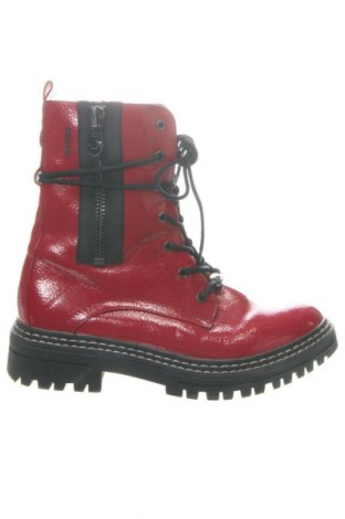 Botine de damă Tom Tailor, Mărime 39, Culoare Roșu, Preț 361,99 Lei