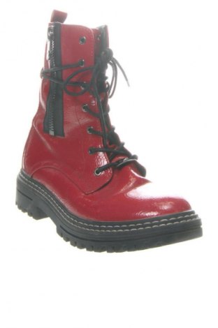 Botine de damă Tom Tailor, Mărime 39, Culoare Roșu, Preț 361,99 Lei