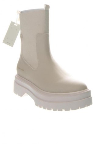 Damskie botki Tommy Hilfiger, Rozmiar 39, Kolor ecru, Cena 714,99 zł