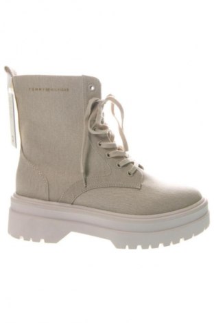 Botine de damă Tommy Hilfiger, Mărime 39, Culoare Bej, Preț 794,99 Lei