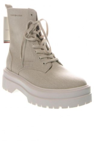 Botine de damă Tommy Hilfiger, Mărime 39, Culoare Bej, Preț 794,99 Lei