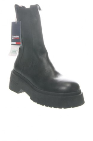 Cizme de damă Tommy Jeans, Mărime 39, Culoare Negru, Preț 706,34 Lei