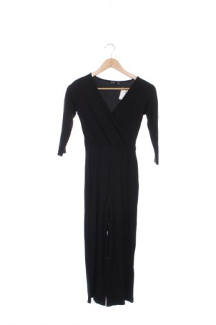 Langer Damen-Overall Bershka, Größe XXS, Farbe Schwarz, Preis € 7,99