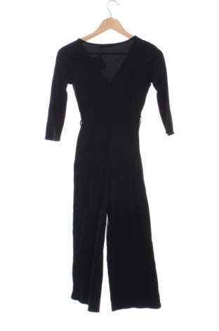 Langer Damen-Overall Bershka, Größe XXS, Farbe Schwarz, Preis € 7,99