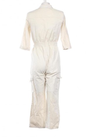 Дамски дълъг гащеризон H&M Divided, Размер S, Цвят Екрю, Цена 25,00 €