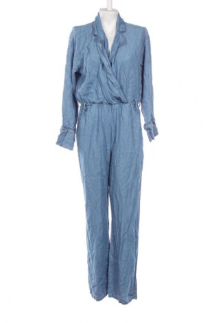 Дамски дълъг гащеризон Pull&Bear, Размер L, Цвят Син, Цена 25,00 €