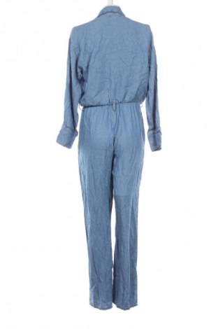 Дамски дълъг гащеризон Pull&Bear, Размер L, Цвят Син, Цена 25,00 €