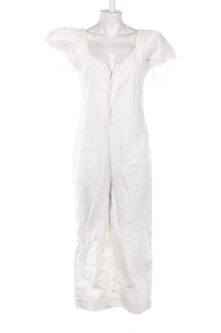 Дамски дълъг гащеризон Zara, Размер XL, Цвят Бял, Цена 20,91 €