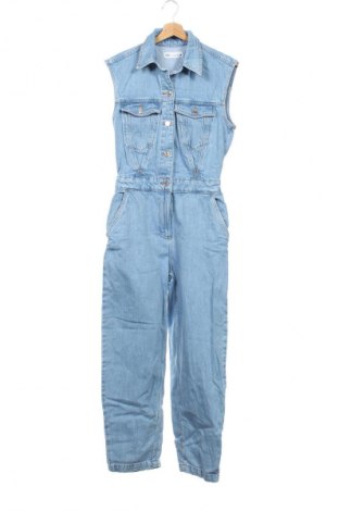 Дамски дълъг гащеризон Zara, Размер XS, Цвят Син, Цена 14,31 €