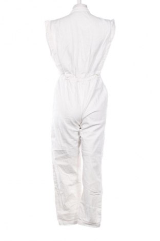 Дамски дълъг гащеризон Zara, Размер S, Цвят Бял, Цена 20,91 €