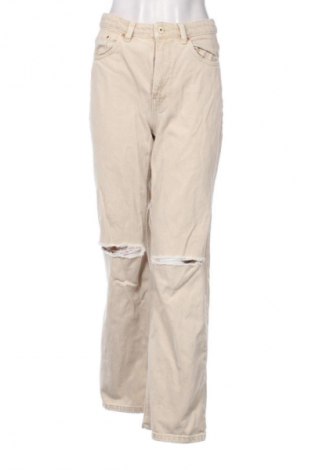 Dámské džíny  Bershka, Velikost S, Barva Béžová, Cena  425,00 Kč