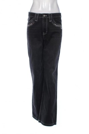 Γυναικείο Τζίν Bershka, Μέγεθος L, Χρώμα Μαύρο, Τιμή 12,99 €