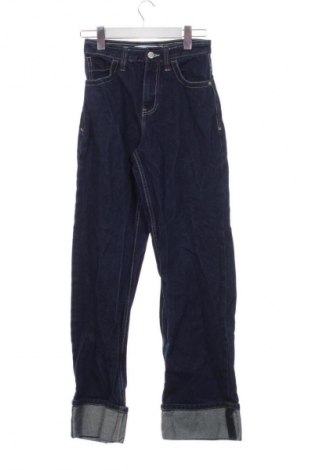 Dámské džíny  Bershka, Velikost XS, Barva Modrá, Cena  425,00 Kč