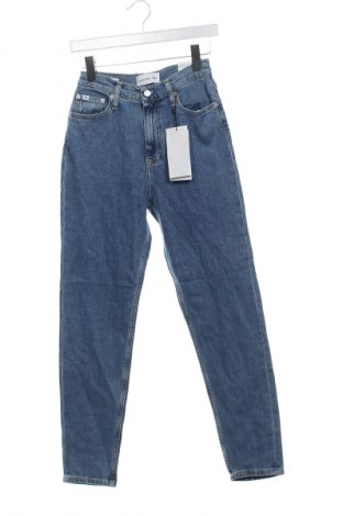 Dámské džíny  Calvin Klein Jeans, Velikost XS, Barva Modrá, Cena  819,00 Kč
