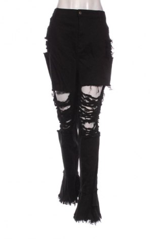Dámske džínsy  Fashion nova, Veľkosť 3XL, Farba Čierna, Cena  13,95 €