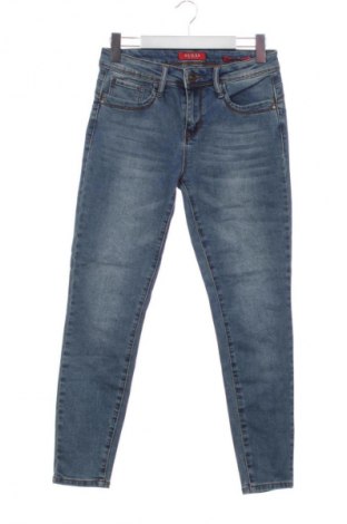 Damskie jeansy Guess, Rozmiar S, Kolor Niebieski, Cena 203,62 zł