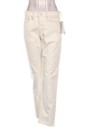 Damskie jeansy H&M, Rozmiar M, Kolor ecru, Cena 123,99 zł