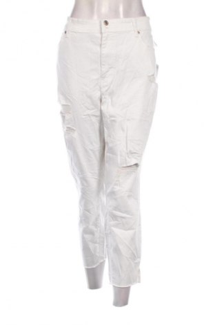 Γυναικείο Τζίν Maurices, Μέγεθος 3XL, Χρώμα Λευκό, Τιμή 18,99 €